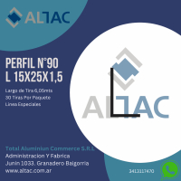 PERFIL Nº90 L15x25x1,5