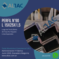 PERFIL Nº90 L15x25x1,5